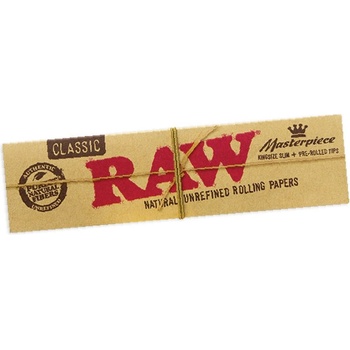 RAW Cigaretové papieriky Connoisseur king size + predrolované filtre