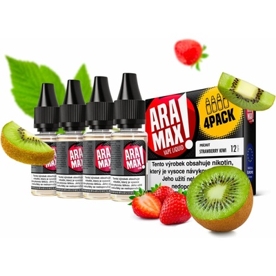 Aramax 4Pack Strawberry Kiwi 4 x 10 ml 18 mg