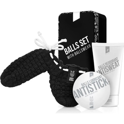 Angry Beards Antisweat & Antistick Balls Set подаръчен комплект за мъже