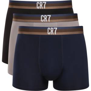 CR7 Комплект три - мъжки боксерки CR7 многоцветни CR7 | Cheren Sin Siv Mnogotsveten | МЪЖЕ | S