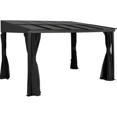 Sojag St. Barth nástěnná pergola 10x14 296x424x240 cm antracit
