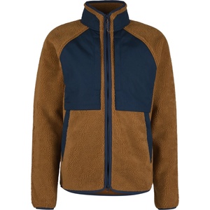 Fjällräven Мъжко ежедневно яке Fjällräven Vardag Pile Jacket Fleece jacket - Chestnut / Navy (005-4839-0211)