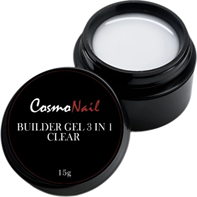 CosmoNail builder gel 3 in 1 clear 15 ml