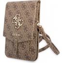 Púzdro Guess PU 4G Metal Logo GUWBG4GFBR Phone Bag, hnedé