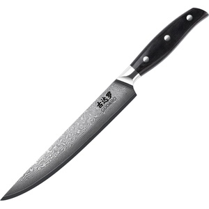 Gudaro - дамаски порционен нож SHIRO 8", 67 слоя стомана, дължина 20 см (GU0035)