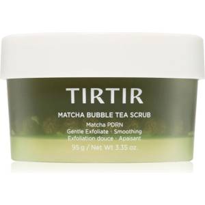 TIRTIR Matcha Bubble Tea Scrub нежно почистващ пилинг с успокояващ ефект 95 гр