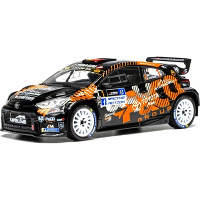 Ixo Toyota GR Yaris Rally2 1 Potty/Herman Ypres Rally 2024 Models 1:43