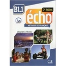 Écho 2e édition B1.1 Livre de l'élève + portfolio + mp3 Učebnica J. Girardet