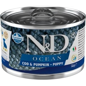 FARMINA КОНСЕРВА N&D DOG OCEAN COD & PUMPKIN PUPPY 140g (L4-40026)