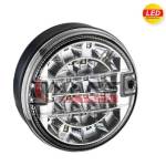  Стоп диоден 24v бял m 720105