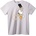 NOONEBRAND Тениска Gucci x Дейзи Патица - 2XL, White