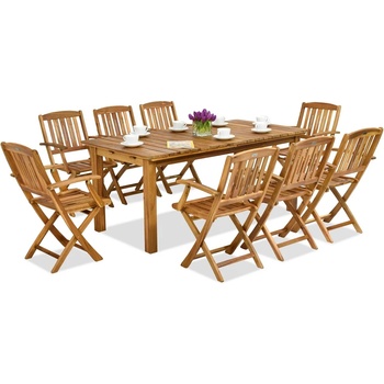 Garden Point Дървени градински мебели Jakarta/Delhi 8 Garden Point (GAP352_4xGAP147)