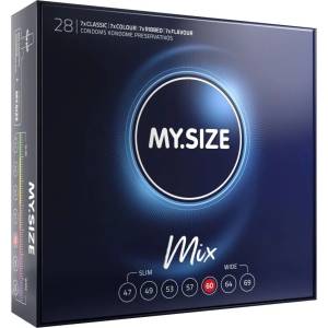  Презервативи, моят размер, 28 броя - My Size Mix 60mm (MSMIX06028)