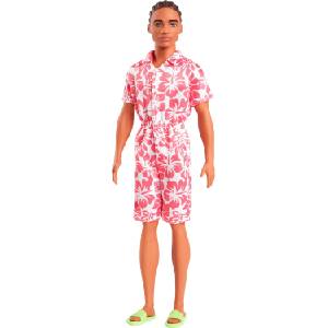 Mattel Mattel Barbie: Ken - Кукла в хавайски цветен гащеризон с кафява коса (HYT99) (104290)
