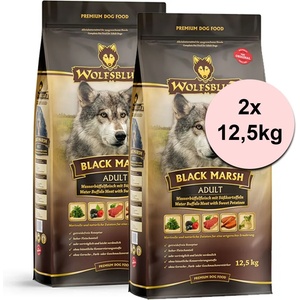Wolfsblut Черна блатна възрастна храна 2 x 12, 5 кг