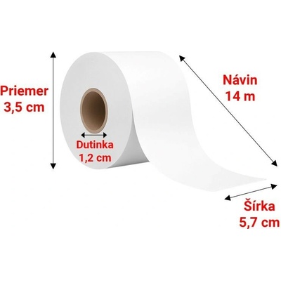 57/35/12 - 160 V (14m) termo kotúčik