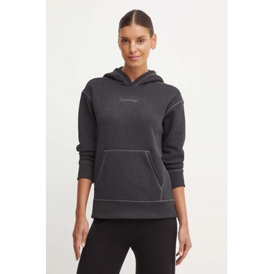Calvin Klein Tepláková mikina Performance s kapucí 00GWS4W334 černá