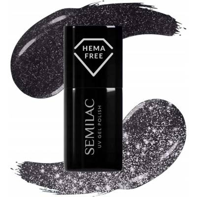 SEMILAC 399 Dark & Spark Lak Hybridní efekt Day&Night 7 ml