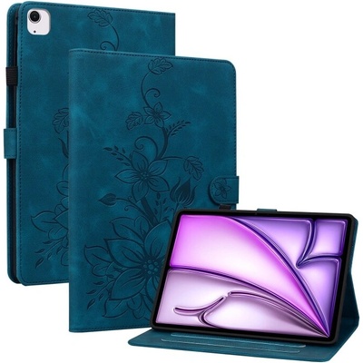 Vsetkonamobil 106106 ART LILY Zaklápacie puzdro pre Apple iPad Air 11 2025 / Air 11 2024 modré