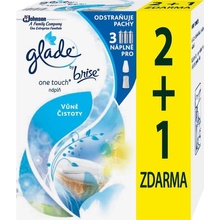 Glade by Brise One Touch Vôňa čistoty náplň 2+1, 10 ml