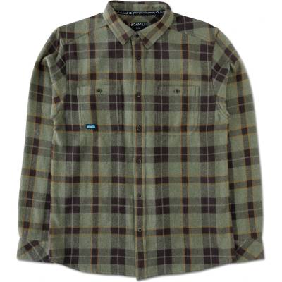 KAVU Мъжка риза с копчета Kavu Big Joe Shirt - Green Ravine (033-2849-0111)