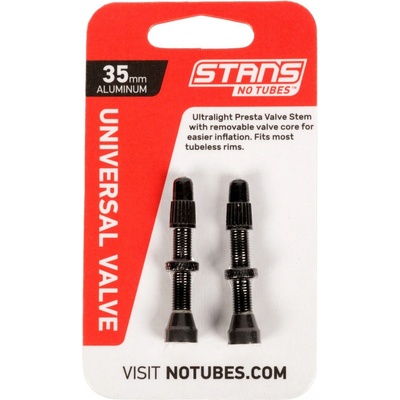 STAN´S NO TUBES Ventilky Universal AL 2 ks 80 mm