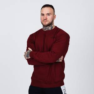 GymBeam Мъжка блуза Basic Burgundy S