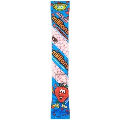 Millions žvýkací bonbonky s příchutí jahody 55 g