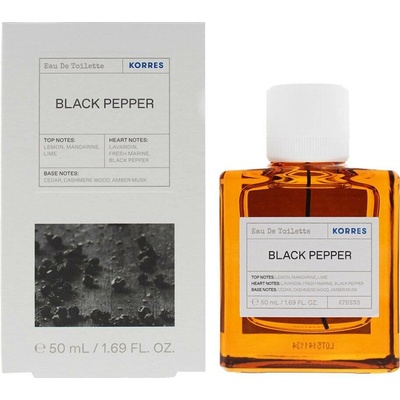 Korres Black Pepper toaletní voda pánská 50 ml