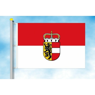 LIBEA, s.r.o. Salzbursko vlajka Rozměr: 30×45 cm, Uchycení: Karabiny na stožár