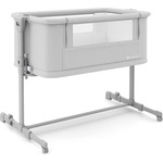 KinderKraft Бебешка кошара KinderKraft - Nestee Grow 2, Light Grey (NEW024928) - baby