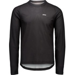POC Мъжка фланелка с дълъг ръкав за колоездене POC Motion Air L/S Jersey Cycling jersey - Uranium Black - размер XL (056-3686-0515)
