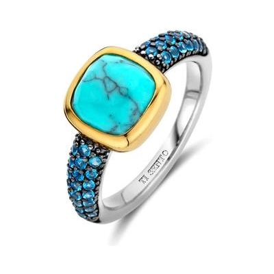 Ti Sento Сребърен дамски пръстен Ti Sento 12331TQ (12331TQ)