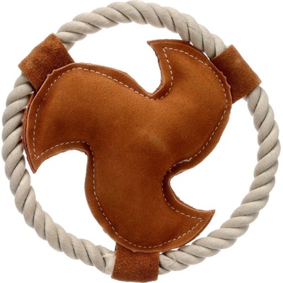 Karlie Flamingo Pet Products NV koža povraz swa frisbee 17 cm