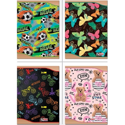 Тетрадка Deis, А5, 40 л, ТШР, телчета, кидс 2025 (20056-А-КИДС 2025)