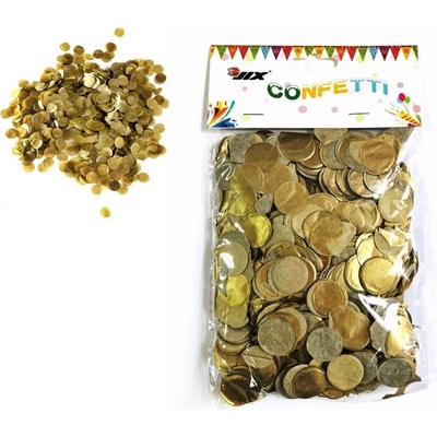 Konfety kolieska 50g zlaté