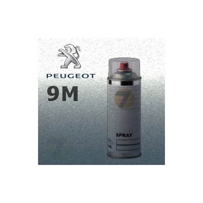 PEUGEOT 9M GRIS ICELAND metalická barva Sprej 400ml