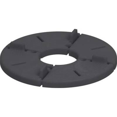 Gumový terč Alliq pod 2 cm dlažbu, výška 8 mm PA.PEDGUM8
