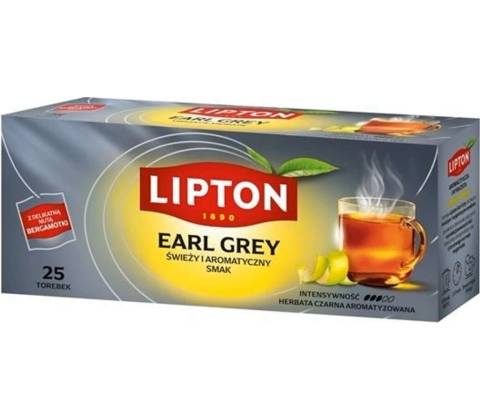 Lipton EARL GREY 25 sáčkov