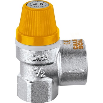 CALEFFI 253 Pojistný ventil SOLAR 3/4" x 10 BAR, Tmax 180°C 562533410