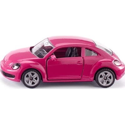 Siku Blister VW Beetle ružový s nálepkami 1:55