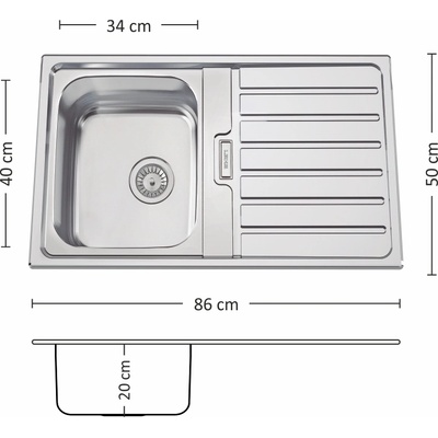 Leks TITAN 86.1 TI Полиран финиш