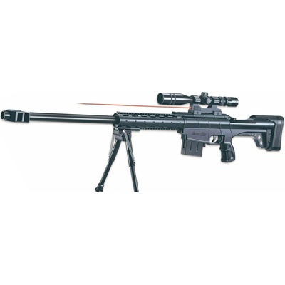 Forest Детска играчка Forest - Еърсофт снайперова пушка с лазерен мерник, 99 cm (53107)