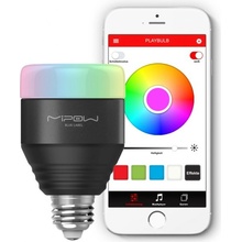 MiPow Playbulb Smart LED E27 5W 40W RGB lampa cierna