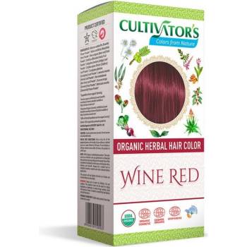 Cultivators přírodní barva na vlasy 14 Vínově červená