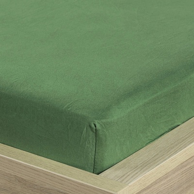 4Home jersey prostěradlo olivově zelené 180x200 – Zboží Dáma