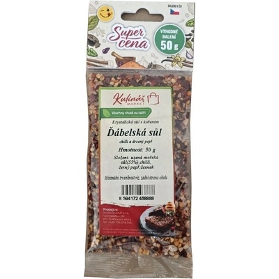 Koření Ďábelská sůl 50 g náplň do mlýnku