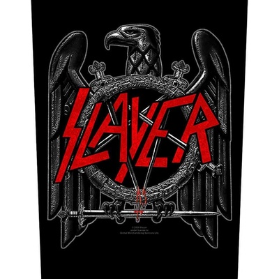Slayer – Black Eagle (Back Patch · sew-on) (Nášivka)