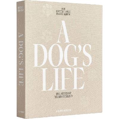 Fotoalbum A DOG´S LIFE, béžová, Printworks