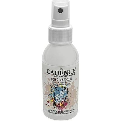 Cadence textilná farba v spreji biela 100 ml